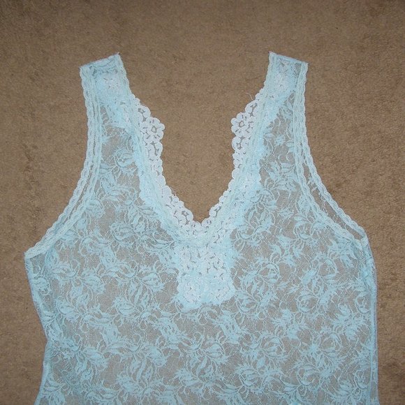 🌊NEW🌊 (vintage) size L Val Mode Lace Chemise Made in the USA! - Picture 8 of 13